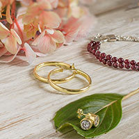 Sterling Silver Natural Amethyst & Citrine Bracelet For Her